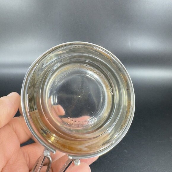 Bormioli Rocco Verdi Espresso Cup Mug With Stainless Steel Handle Set 2 Glasses - Picture 5 of 16